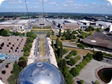 bruxelles - vista dall'atomium 2