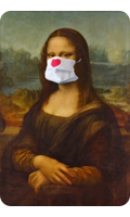 Mask with heart