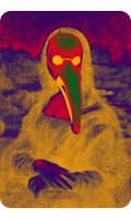 Monna Lisa plague doctor