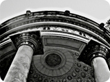 tempietto di minerva (particolare)